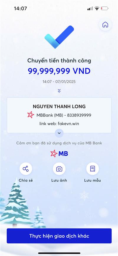 Web fakebill giá rẻ - fakevn.win